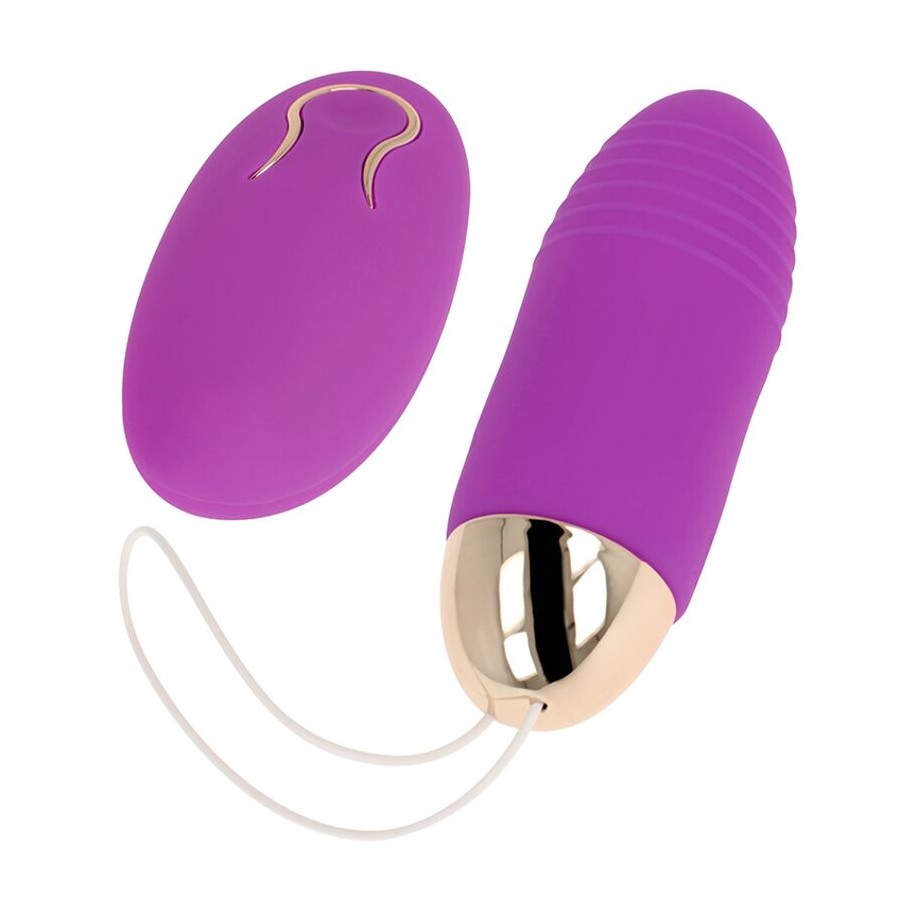 OHMAMA - REMOTE CONTROL VIBRATING EGG 10 SPEEDS PURPLE